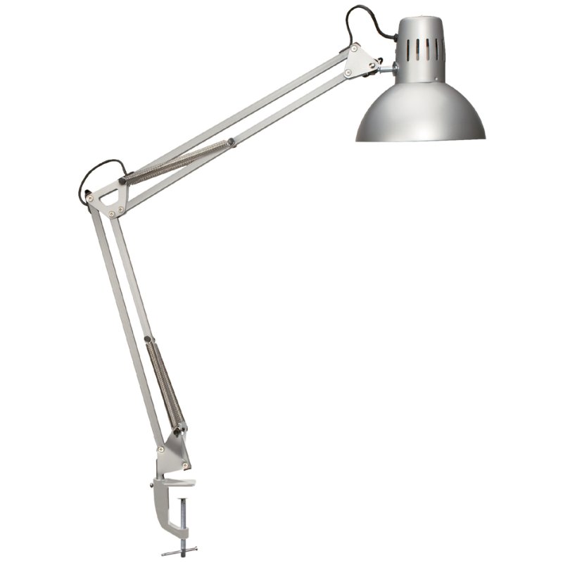 MAUL Lampe de bureau LED MAULstudy, pied à pince, rouge, 6,4W