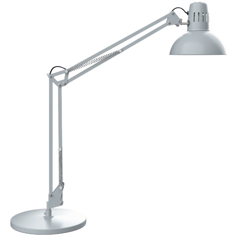 MAUL lampe de bureau MAULstudy, avec pied, argent, E27