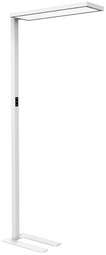 MAUL LED-vloerlamp MAULsenja, dimbaar, zilver, 87 W