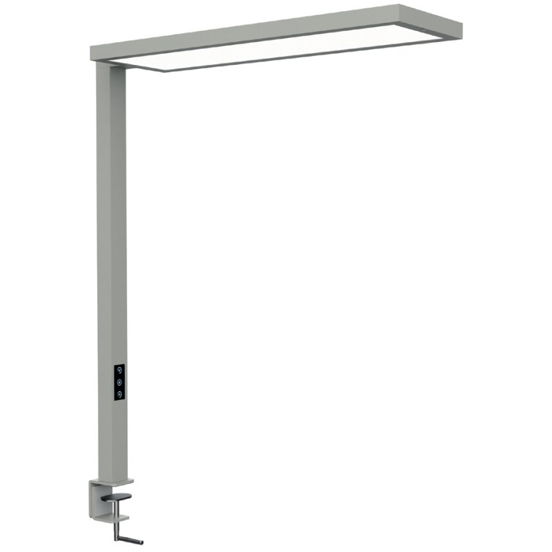 MAUL Lampe de bureau LED MAULsenja, gradable, argent, 87W