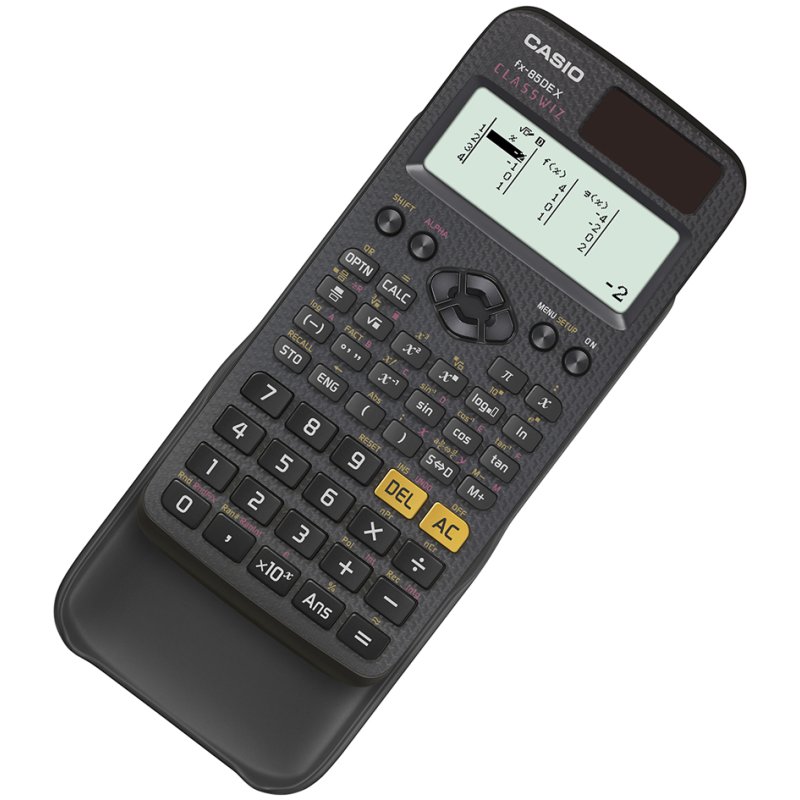 CASIO schoolrekenmachine FX-85DEX, wetenschappelijk, 252 functies, solar/batterij
