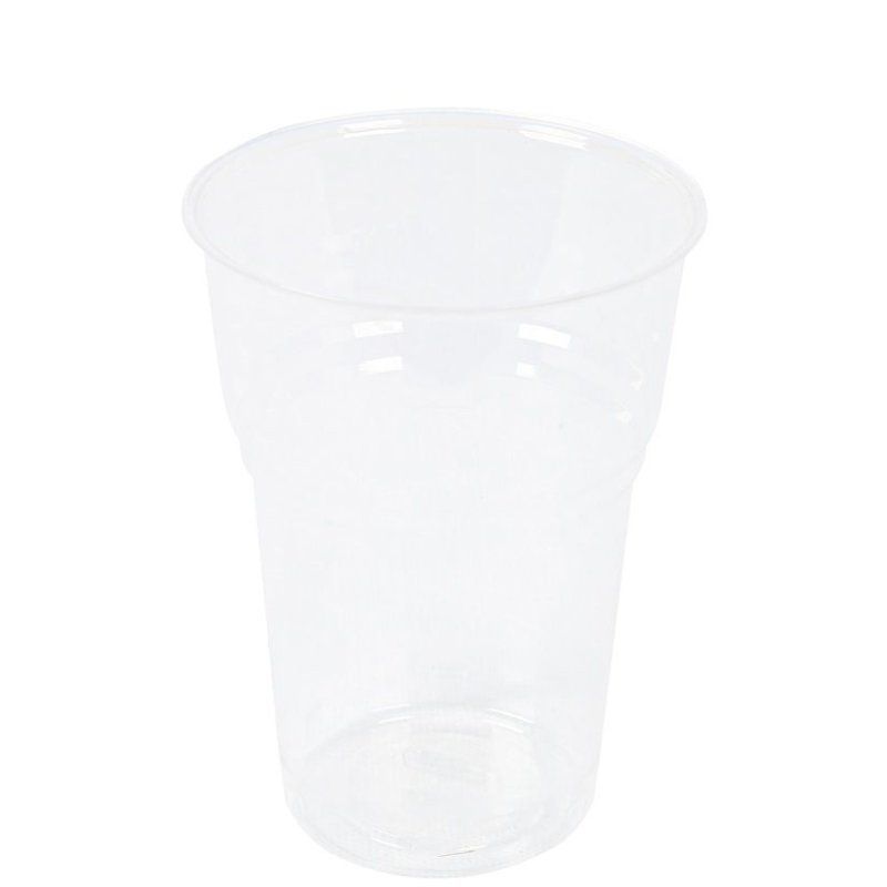NATURE Star gobelets à boire PLA plastique, 0,2 l, transparent, 50 pièces