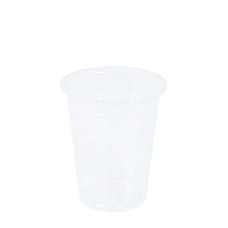 NATURE Star gobelets PLA biodégradable, 0,4 litre, transparent, 50 pièces