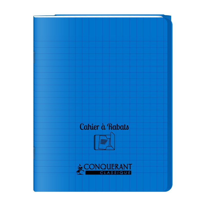 CONQUERANT CLASSIQUE cahier avec couverture, 170×220 mm, vert, 96 pages