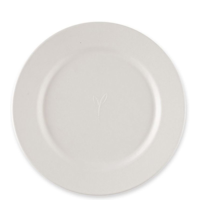NATURE Star assiettes canne à sucre rondes, compostables, blanc, 270 mm, 50 pièces