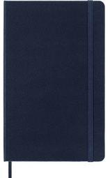 Moleskine notitieboek A5, gelinieerd, hardcover, helderrood