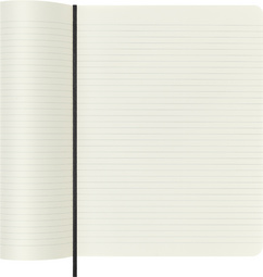 Moleskine notitieboek XL, blanco, softcover, zwart