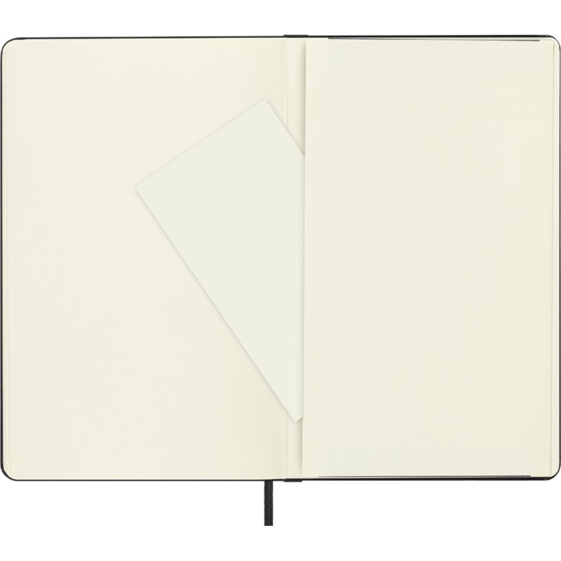 Moleskine carnet A5, quadrillé, couverture souple, noir