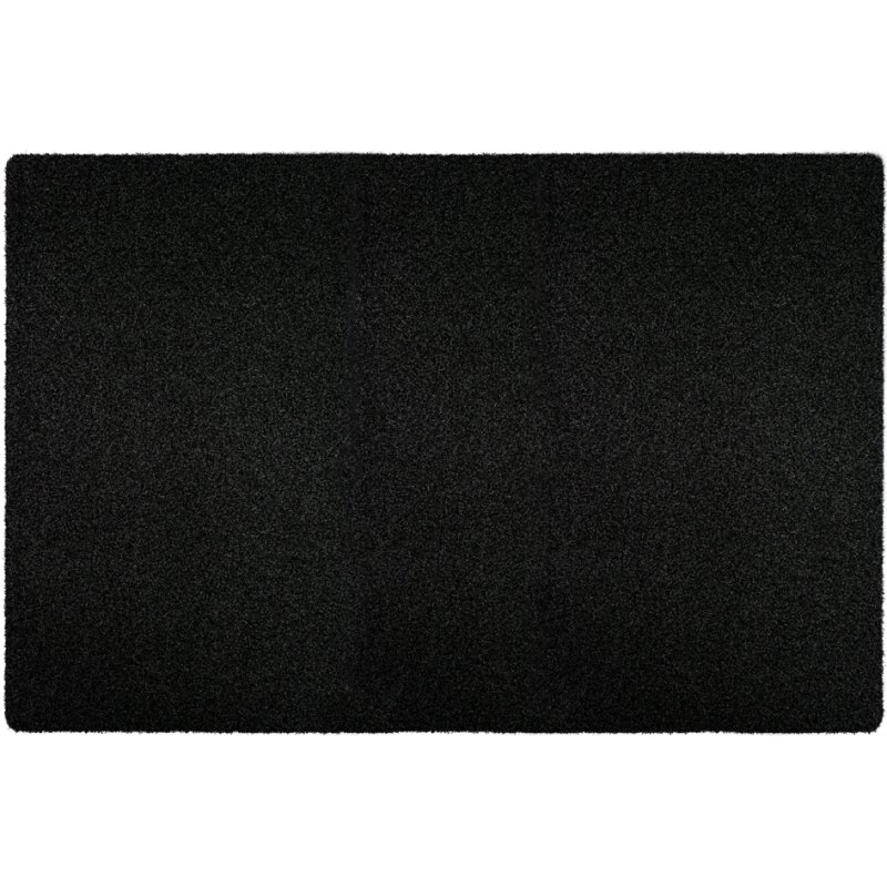PAPERFLOW tapis anti-salissures NEVADA, 1000×1500 mm, noir, effet brosse