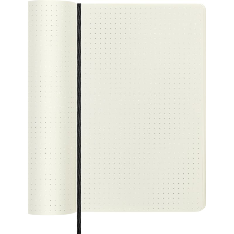 MOLESKINE carnet A5, pointillé, noir, couverture souple