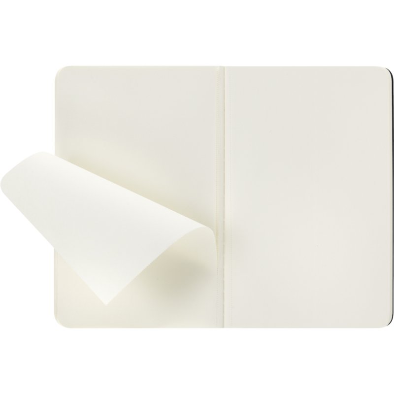 MOLESKINE Cahier carnet A6, blanc, rouge, 3 pièces
