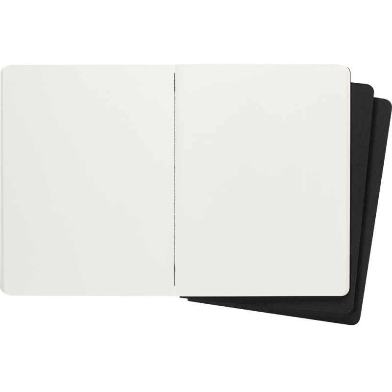 Moleskine carnet Cahier, très grand, quadrillé, noir