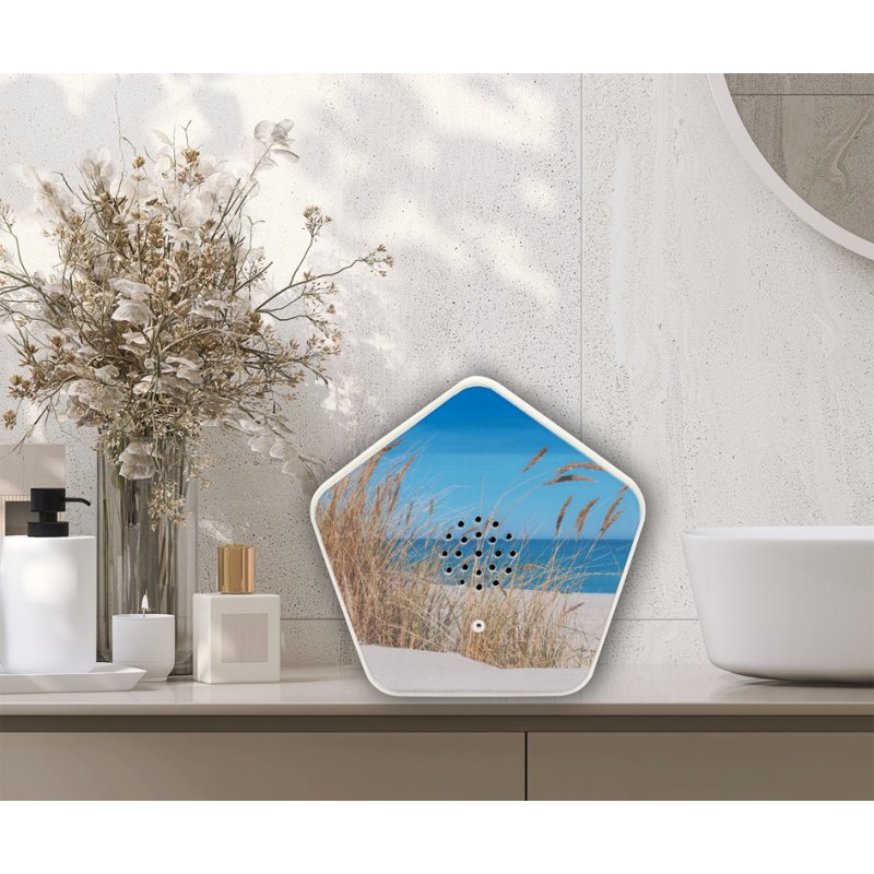 OLYMP geluidsbox Sounds of Nature, 4 natuurgeluiden, wit, bewegingssensor