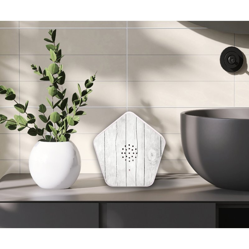 OLYMP geluidsbox Sounds of Nature, 4 natuurgeluiden, wit, bewegingssensor
