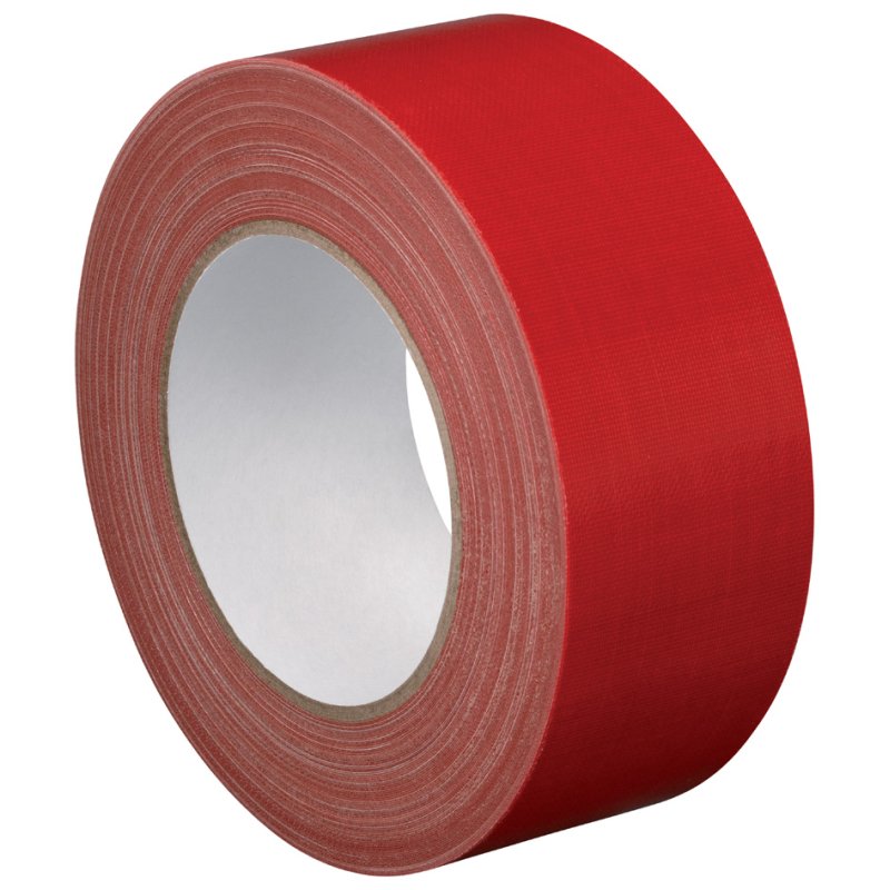 WESTEX ruban adhésif tissé Profi, extra épais, rouge, 50 mm × 25 m