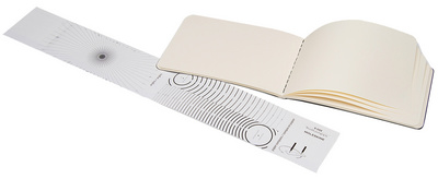 Moleskine schetsboek vierkant, 190×190 mm, zwart, 44 vel