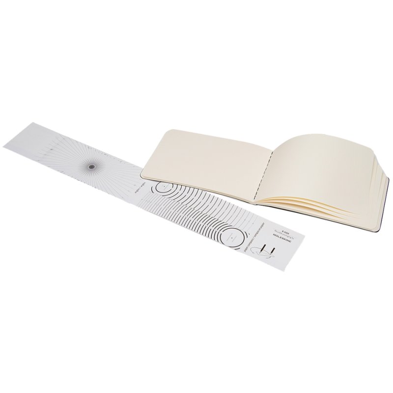 Moleskine carnet de croquis A6, noir, 90×140 mm, 40 feuilles