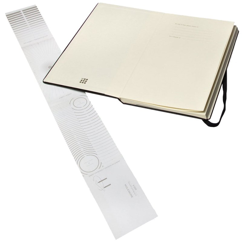 Moleskine Album accordéon japonais A5, couverture rigide, noir, 165g/m²