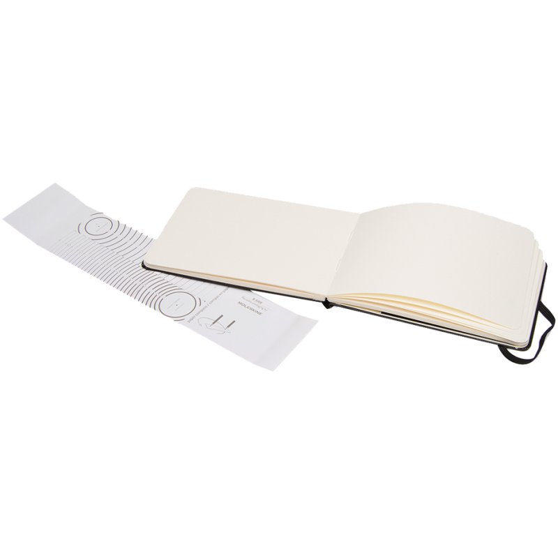 MOLESKINE bloc aquarelle A5, couverture rigide, noir, 200g/m²