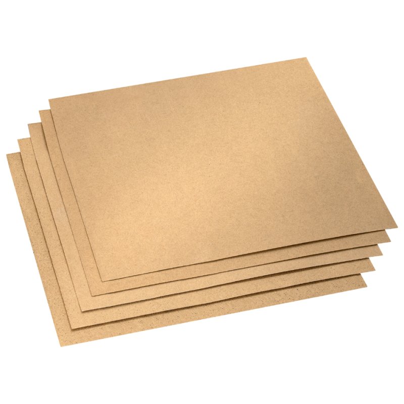 WESTEX papier abrasif set, 5 grains K80-240, 230×280 mm, 10 pièces