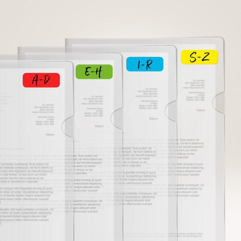AVERY Zweckform étiquettes multifonctions, 50 × 19 mm, couleur, 540 pièces
