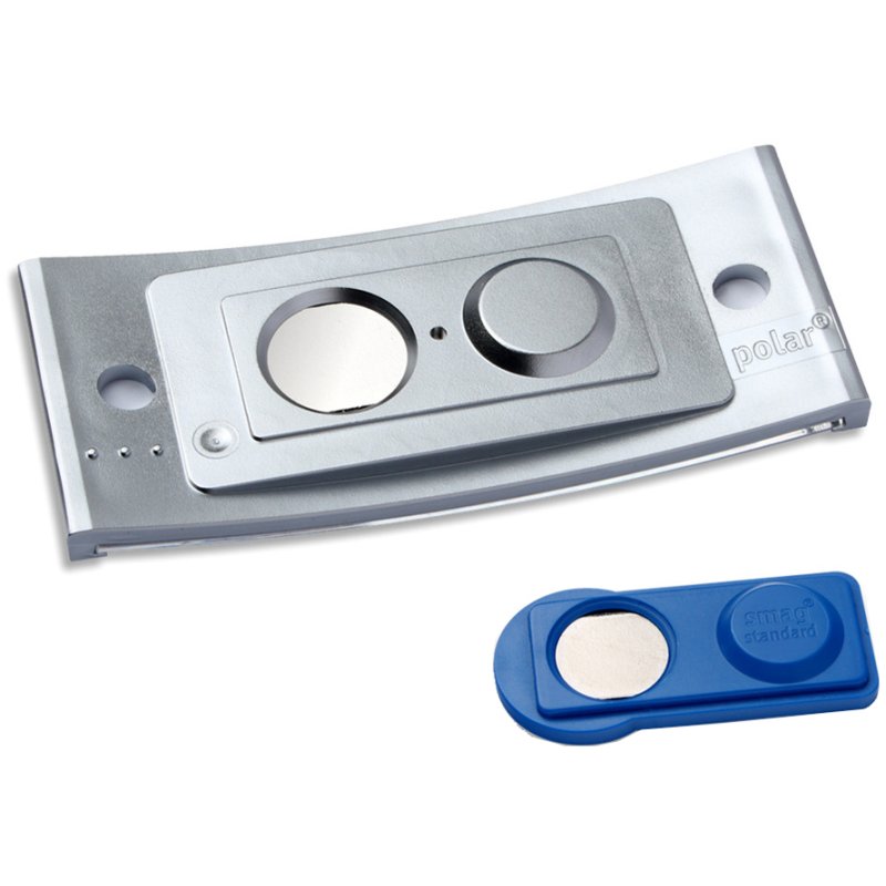 AVERY Zweckform badge de nom, 80 × 34 mm, argent, 10 pièces