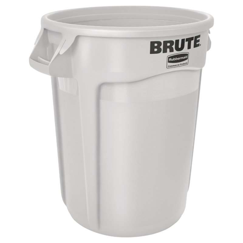 Rubbermaid BRUTE conteneur, 121,1 litres, PP, blanc