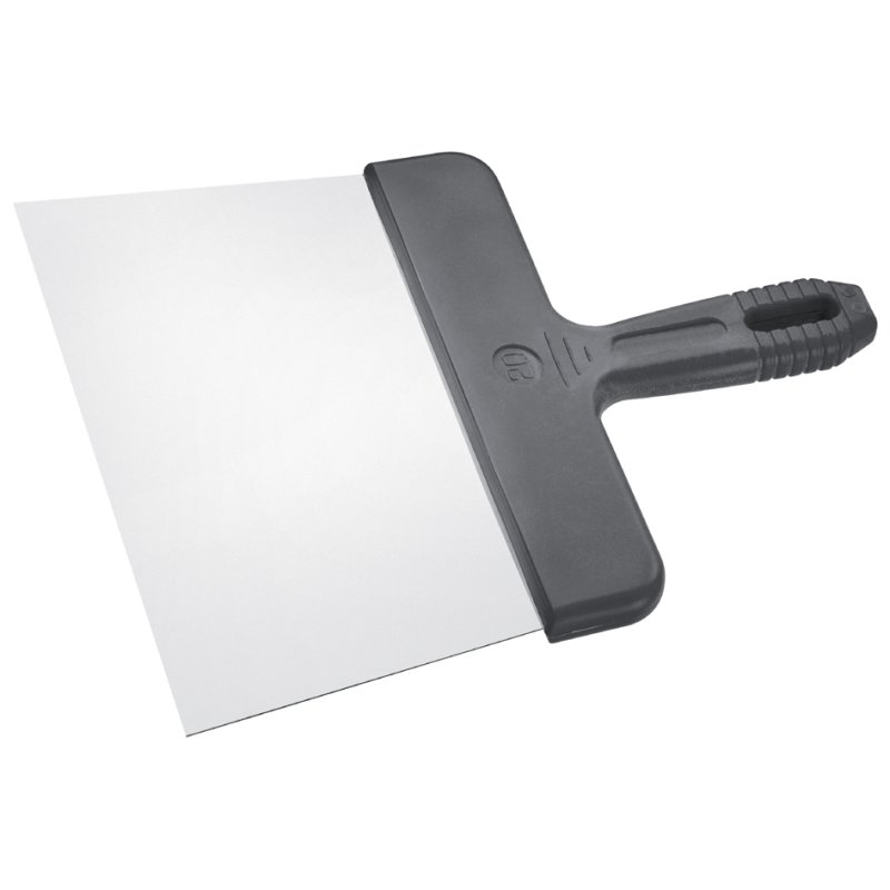 WESTEX couteau à enduire carré, 160 mm, poignée plastique