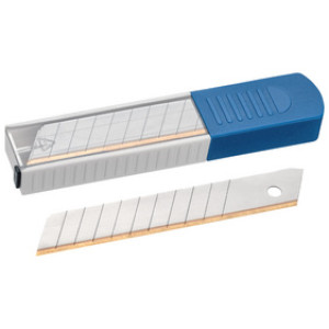 WESTEX reservemesjes premium, 18 mm, afbreekbaar, 10 stuks