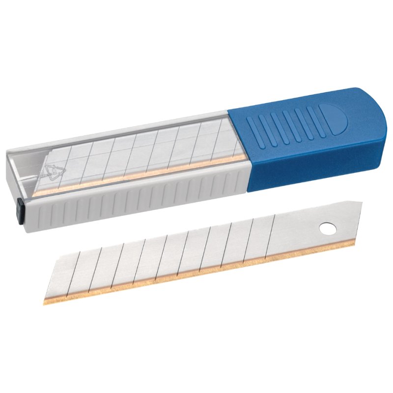 WESTEX reservemesjes premium, 18 mm, afbreekbaar, 10 stuks