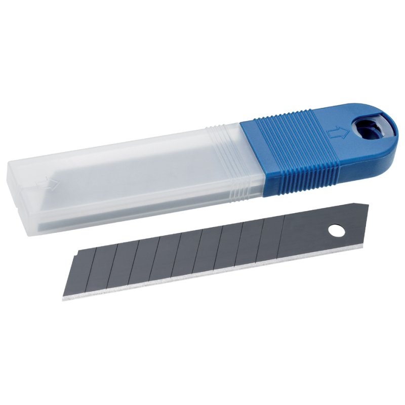 WESTEX breekmes vervangmesjes, zwart, 18 mm, 10 stuks