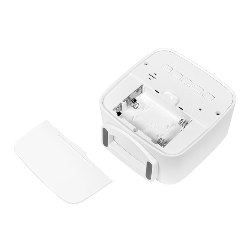 LogiLink digital clock, white, backlight, temperature & humidity