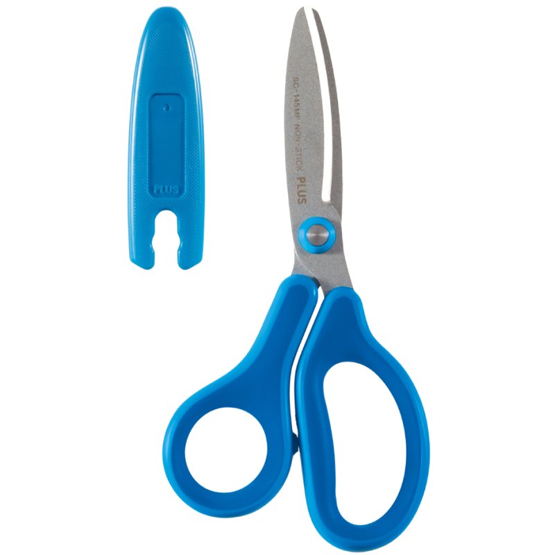 PLUS JAPAN kinderschaar FITCUTCURVE KIDS, gebogen, roze, 145 mm