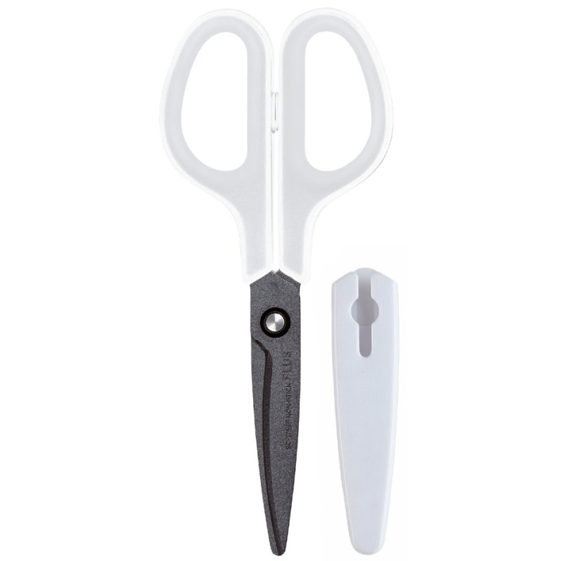 PLUS JAPAN schaar FITCUT CURVE fluor, grijs/wit, 175 mm