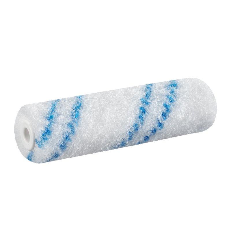 WESTEX verfrol klein oppervlak TEXTOMID, wit/blauw, 10 stuks