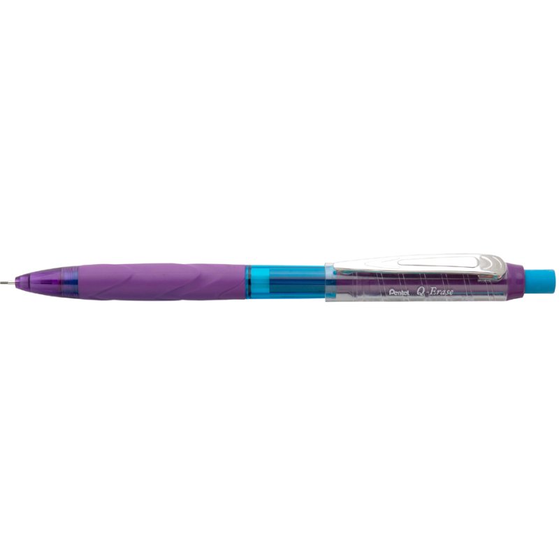 Pentel porte-mine Q-Erase, 0,5 mm, violet/bleu, HB