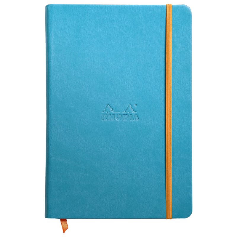 RHODIA carnet RHODIARAMA, ligné, noir, A5, 96 feuilles
