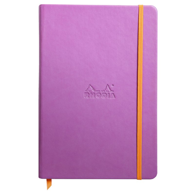 RHODIA carnet RHODIARAMA, ligné, noir, A5, 96 feuilles