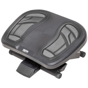 Hansa voetensteun Footness Comfort DUO, zwart/grijs, 450×342 mm