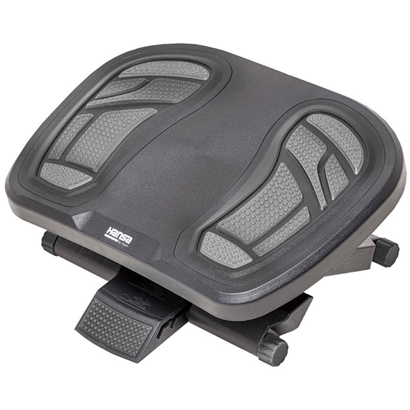 Hansa voetensteun Footness Comfort DUO, zwart/groen, 450×342 mm