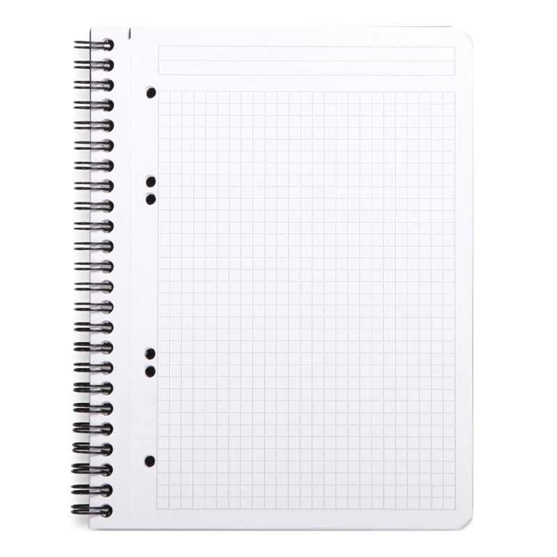RHODIA bloc-notes GREENBOOK, A5+, ligné, noir, 80 feuilles