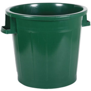 EDA vuilnisbak, 30 liter, canada groen, gerecycled kunststof