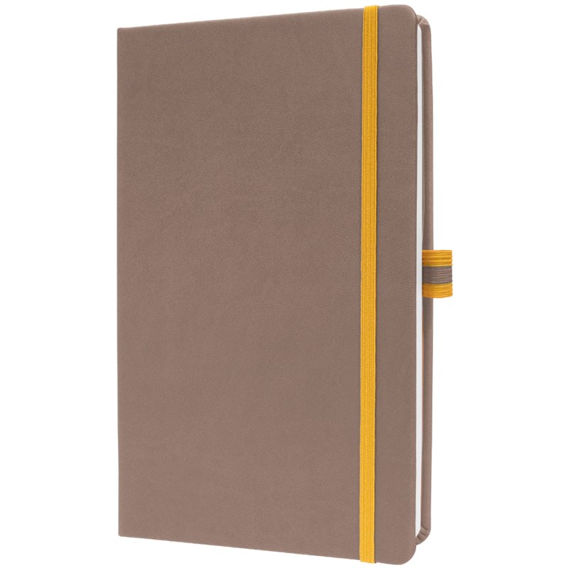 Sigel notitieboek Linescape A5, ligné, marron, 88 feuilles