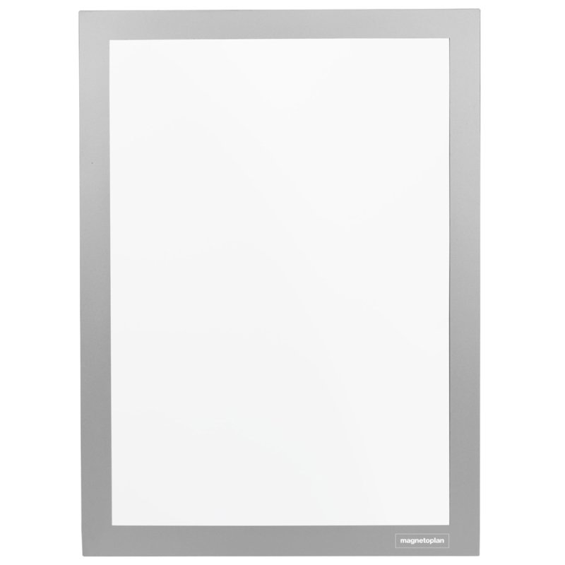 magnetoplan tableau d'affichage magnétique A6, noir, rabattable, 2 pièces