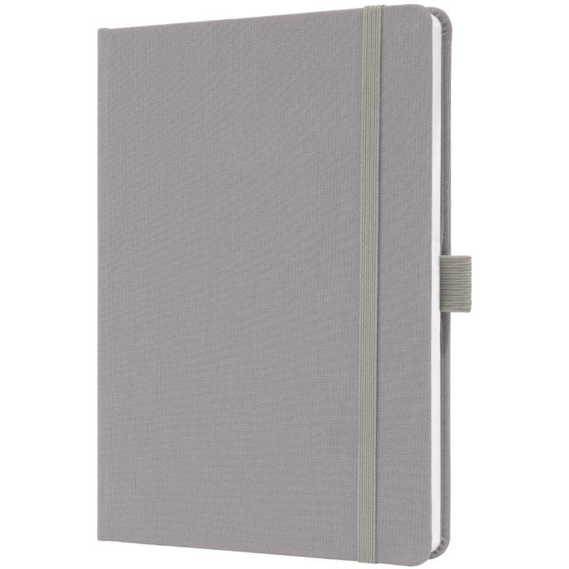 Sigel carnet Jolie Feel, couverture textile, A5, ligné, lilas