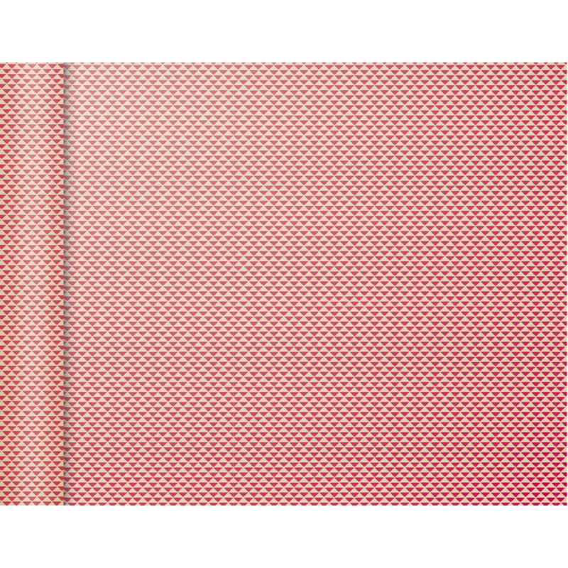 Clairefontaine papier cadeau Tiny Rolls triangles, 350 mm × 5,0 m, coloré/blanc