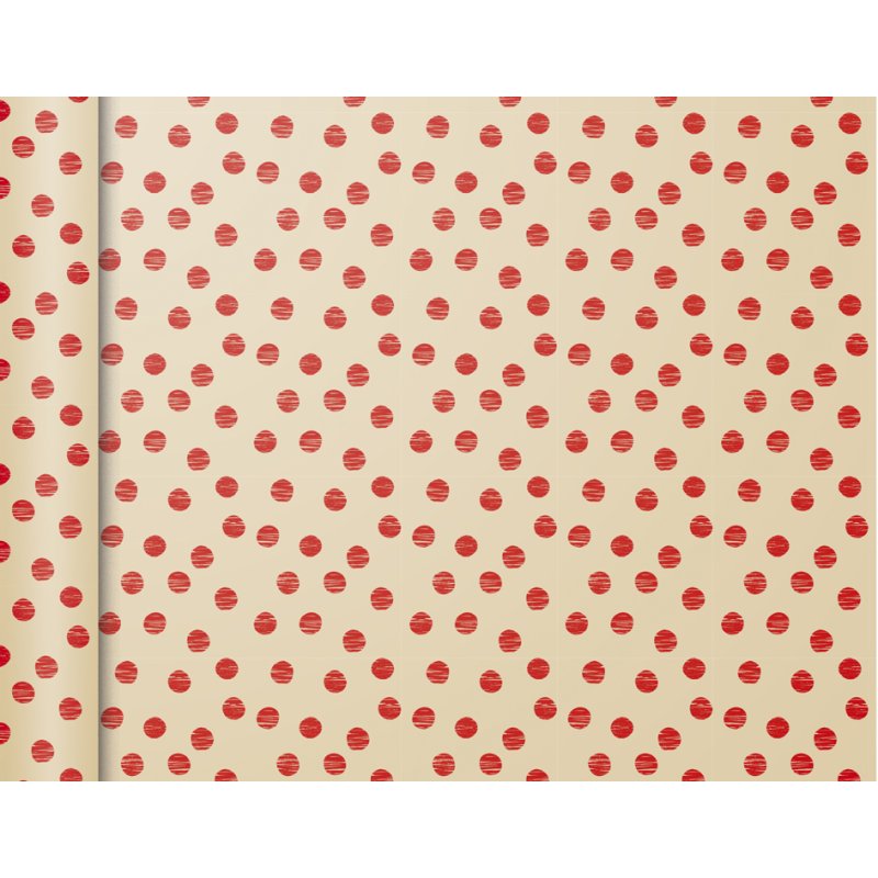 Clairefontaine papier cadeau Tiny Rolls triangles, 350 mm × 5,0 m, coloré/blanc