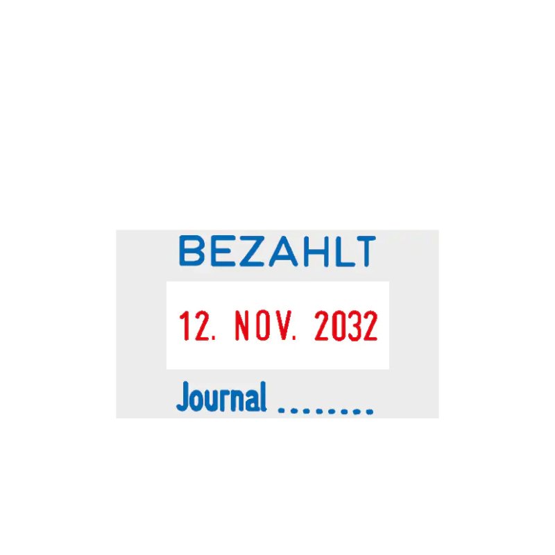 COLOP stempelset 2160/RL, zelfsamenstelbaar, tekst en datum, 24×41 mm