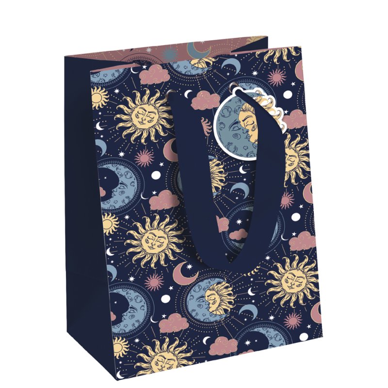 Clairefontaine sac cadeau Astral petit, 215×102×253 mm, papier couché 210 g/m²