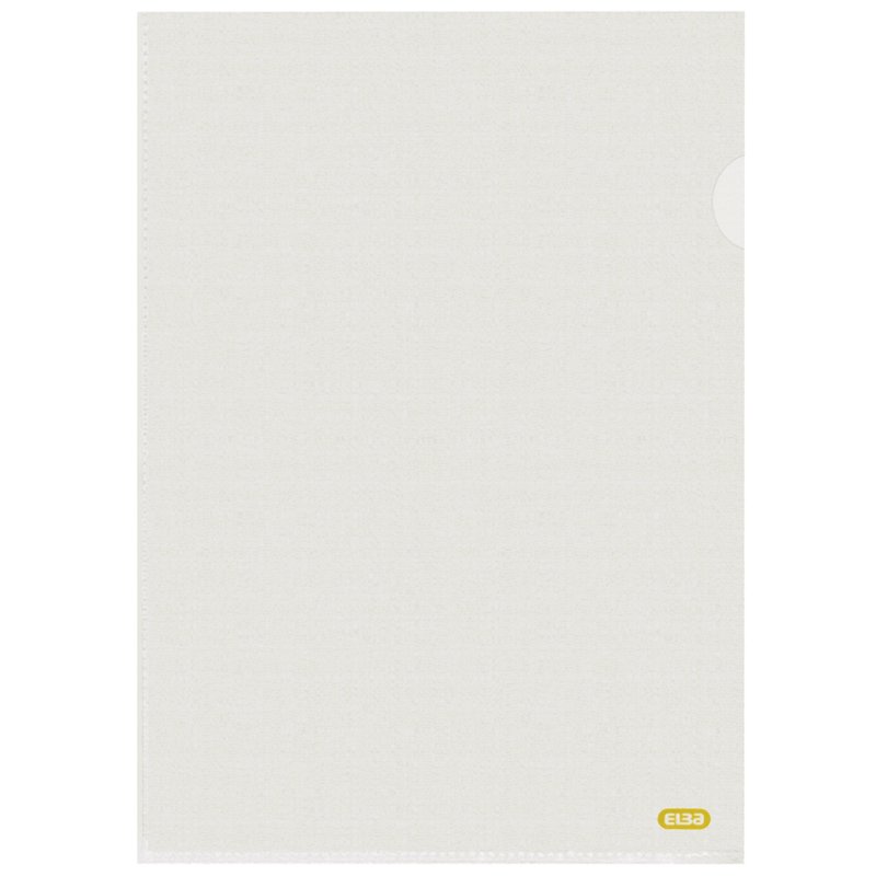 ELBA sheet protectors Recycled, with thumb cut-out